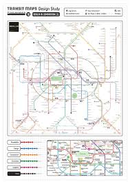 Transit Maps Design Study Berlin In Comparison Jug Cerovic Karten U Bahn Informationsdesign