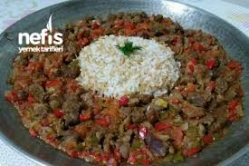 Nefis Sac Kavurma Tarifi Yemek Tarifleri Kavurma Yemek