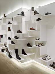 Shoe Display Negozi Di Scarpe Design Negozio Espositori