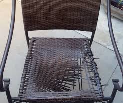 Dollar Patio Chair Seat Replacement In 2020 Chair Repair Wood Patio Furniture Wicker Patio Chairs