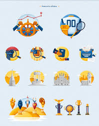 The Study And Realization Of A Simple And Emotional Visual Language To Support The Launch And Communication Of The New We Icon Design Phone Themes Behance Icon