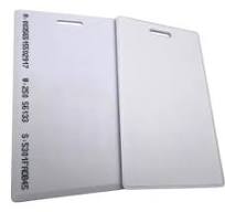 Crachá/cartao Grosso Rfid 125khz Clamshell Pvc 100 Unidades
