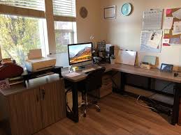 If you're sharing the room, a lofted bed with a desk underneath makes excellent use of vertical space. Ditch Your College Desk 6 Tips For Upgrading To A Modern Home Office