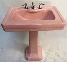 rare pink vintage antique cast iron