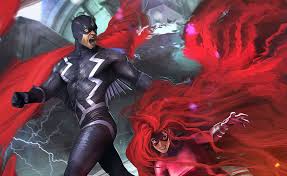 Black Bolt And Medusa Son Artstation Black Bolt And Medusa Denys Tsiperko Black Bolt Black Bolt Marvel Hero Black