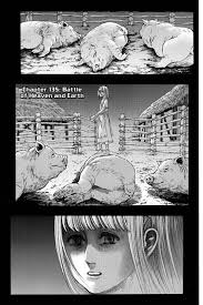 It is set in a fantasy world where humanity lives within territories surrounded by three enormous walls that protect them from. Shingeki No Kyojin Chapter 135 Read Shingeki No Kyojin Manga Online