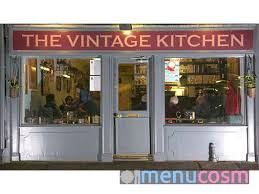 the vintage kitchen, modern restaurant