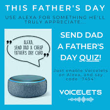 Show your dad how much you care with these father's day quotes from our favorite famous dads. Voicelets No Neckties This Year Send Dad A Fun Father S Day Trivia Quiz For Use On Alexa Or Better Yet Play It Together With Him We Know He Ll Appreciate It