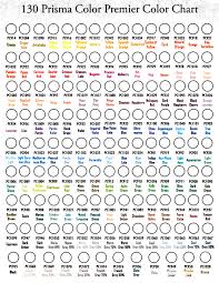 Prismacolor 132 Color Chart Www Bedowntowndaytona Com