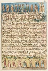 In the matching poem in songs of innocence this event was depicted idealistically, but the reality was harsh. Holy Thursday William Blake And Enlightenment Media