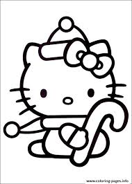 These alphabet coloring sheets will help little ones identify uppercase and lowercase versions of each letter. Hellokitty Christmas 02 Coloring Pages Printable