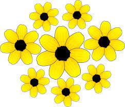 Yellow Flower Clip Art Flower Clipart Free Flower Clipart Clip Art