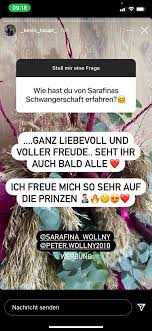Nur eines könnte ihre liebe noch krönen: Sarafina Wollny Drama Um Das Babygeschlecht
