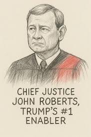 U.S. Chief Justice John Roberts is suddenly worried about the erosion of  rule-of-law? He should have thought about that before ruling that the  President is protected no matter what he does.