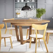 As a general rule, extending dining tables fall into two camps: Ebern Designs Derr Butterfly Leaf Solid Oak Dining Table Wayfair Co Uk