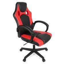 Optez pour une chaise confortable pour travailler en toute sérénité ! Fauteuil De Bureau Rouge En Simili Cuir Sport Achat Vente Chaise De Bureau Cdiscount