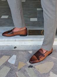 Monk strap shoes formal the beginning of monk strap shoes the monk strap shoes you wear and see today are the improvised version of the classic shoe model. Buy Tan Woven Leather Double Monk Strap Loafers By Gentwith Com