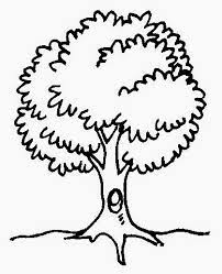 Gambar pohon hitam putih clipart best pokok. Gambar Pokok Bunga Hitam Putih