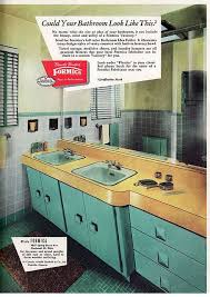 1952 Formica Bathroom Retro Interior Mid Century Bathroom Vintage House