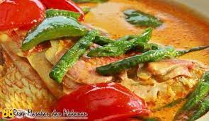 Resep Untuk Membuat Gulai Kepala Ikan Kakap Merah Lauk Makan Malam Gulai Resep