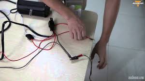 When wiring an electric fan, make sure the positive ignition lead is one that turns off when the starter is engaged. How To Install Relay Harness By Auxbeam Youtube