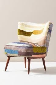 Vivie Patchwork Petite Accent Chair Accent Chairs Upholstery Spring Furniture