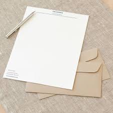 The labels, texts, and graphic elements found at the top portion of a letter paper or stationery are referred to as a letterhead. Personalised Letterhead Promotions