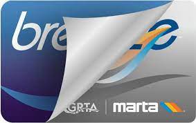 The breeze card is a stored value smart card that passengers use as part of an automated fare collection system which the metropolitan atlanta rapid transit authority (marta) introduced to the general public in early october 2006. Time Running Out To Use Old Blue Breeze Cards On Marta Atlanta Intown