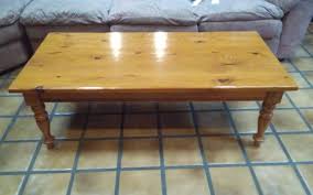 Hand turned furniture eastern knotty pine coffee table bench legs 3 x 18 $59.00. Knotty Pine Coffee Table Made In Usa 50x24x17 Shakopee Moving Sale Executive Home Lawn Care Furniture Wildlife Art Decor K Bid