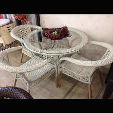 Plastik Rattan Masa Sandalye Ardic Mobilya Aksesuar