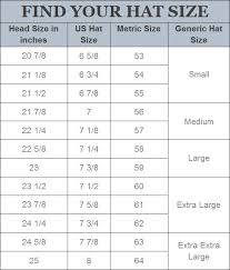 24 Precise Stetson Hats Sizing Chart