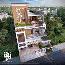 3d Architecture Design Visualization Animation Floor Plan Design Interior View Exterior View House Exterior House Designs Exterior Modern House Exterior