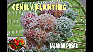 Penasaran jajanan tradisional apa saja yang bahan dasarnya. Cara Membuat Cenil Klanting Yang Mudah Enak Youtube