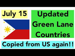 Book an appointment to meet with a nurse in any of our london travel vaccination clinics. Philippines Travel Update New Green Lane Countries Fo