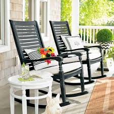 Settle Into The Generous Proportions And Comfortable Contours Of The Nantucket Outdoor Rocking Chair We Ve Up Rocking Chair Porch Porch Furniture Porch Chairs