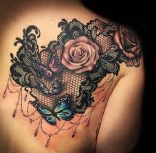 Dantel Dovmeleri Lace Tattoos 29 Dovme Bel Dovmeleri Dantel Dovmesi
