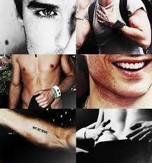 Okay, not exactly on his sleeve, but on his forearm! Pin By Kiara Mcquillan On Ian Somerhalder Vampire Diaries Damon Ian Somerhalder Vampire Diaries Damon Salvatore Vampire Diaries