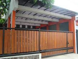 Kayu jati memiliki masa tanam yang cukup lama dan membutuhkan cuaca yang harus mendukung. Pembuatan Pagar Besi Teralis Kanopi Jogja Pembuatan Pagar Besi Kombinasi Kayu Di Jogja