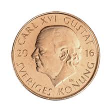 Copper nickel clad nickel weight: Giltiga Mynt Sveriges Riksbank