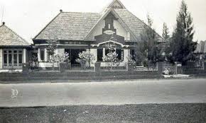 Rumah Di Nederlands Indie Indonesia Sekitar 1935 Indonesia