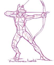 Pose Reference Pose Reference Figure Drawing Archery Poses