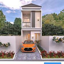 Konsultasi arsitektur rumah 2 lantai di tanah 6 x. Desain Rumah Lantai 2 Dengan Lebar 4 Meter Berserta Rencana Anggaran Biaya Rab Homeshabby Com Design Home Plans Home Decorating And Interior Design