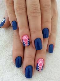 All swatches have using a neon pink and a pastel blue made my 'fancy' very, verrrry ticklish. Royal Blue Pink White Corset Nail Design Blue Nails Nail Art Designs Corset Nails