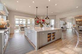 Open Concept Kitchen Ideas With Practical Design Elonahome Com Dream House Ideas Kitchens Modern Farmhouse Dining Modern Farmhouse Kitchens