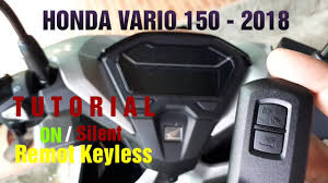Cara membuka kunci vario 150 remot. Tutorial Remot Silent Pada Motor Vario 150 Terbaru 2018 Langkah Cepat Cara Mematikan Bunyi Bib Youtube