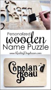 Maybe you would like to learn more about one of these? Personalized Children S Wooden Name Puzzle Reality Daydream