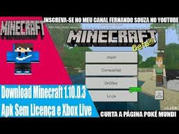 Download Mcpe 1 10 0 3 Oficial Apk Sem Licenca Xbox Live Minecraft Pocket Edition Youtube Minecraft Xbox Live Minecraft Pocket Edition
