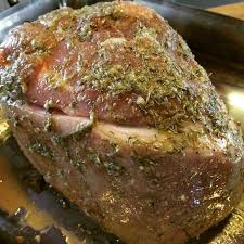 Fresh Ham Roast With Rosemary Garlic And Lemon Two Sisters Recipe Collection In 2020 Fresh Ham Recipes Fresh Picnic Ham Recipe