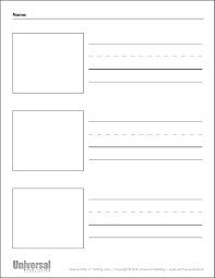 Character spacer line this paper is ideal for practicing individual alphabet letters, numerals, and punctuation characters. Draw Write Paper Free Printables Universal Publishing Blog