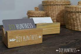 Swiftly and simply create any marketing asset, all in one platform. Diy Wooden Business Card Holder Diy Huntress